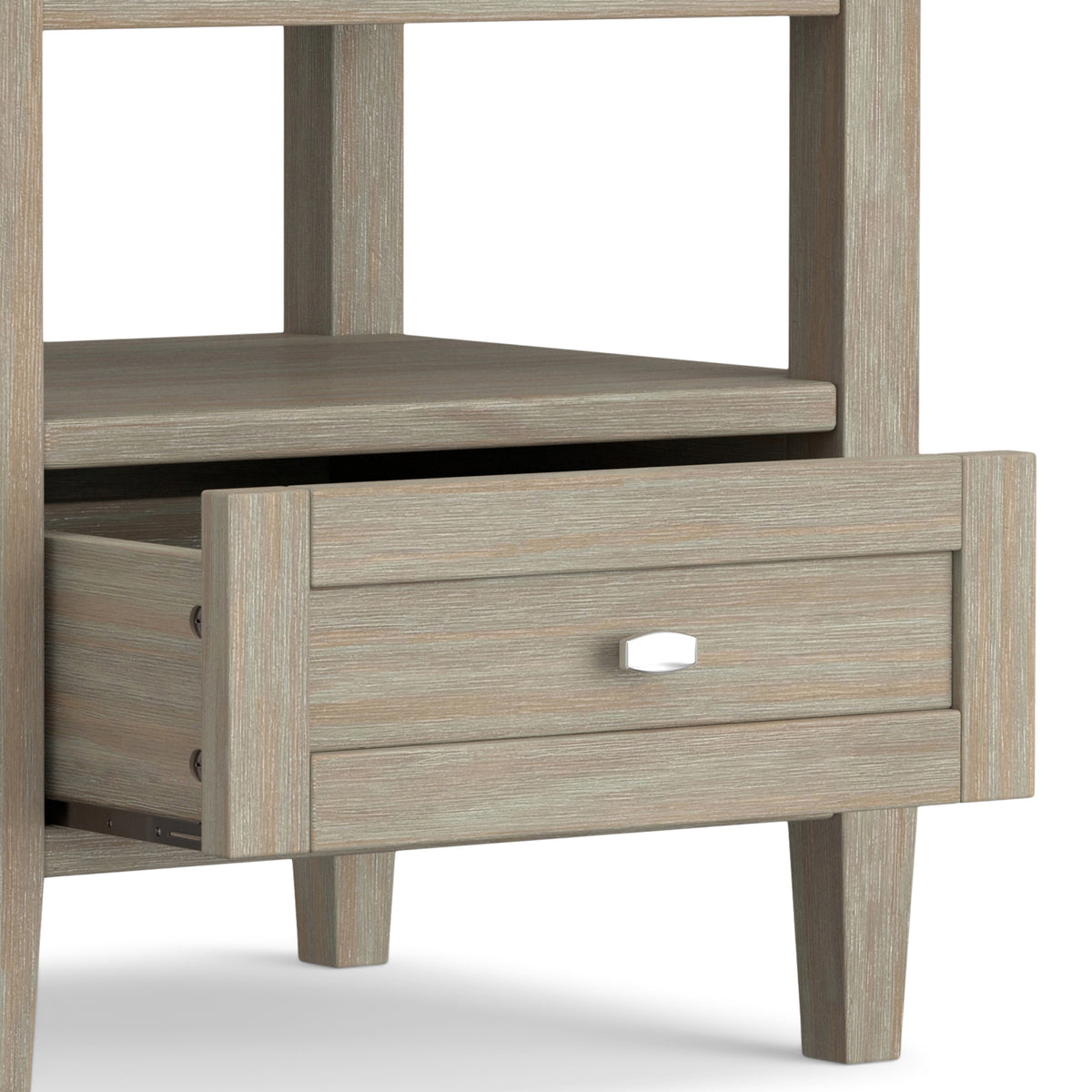 Distressed Grey | Warm Shaker End Table