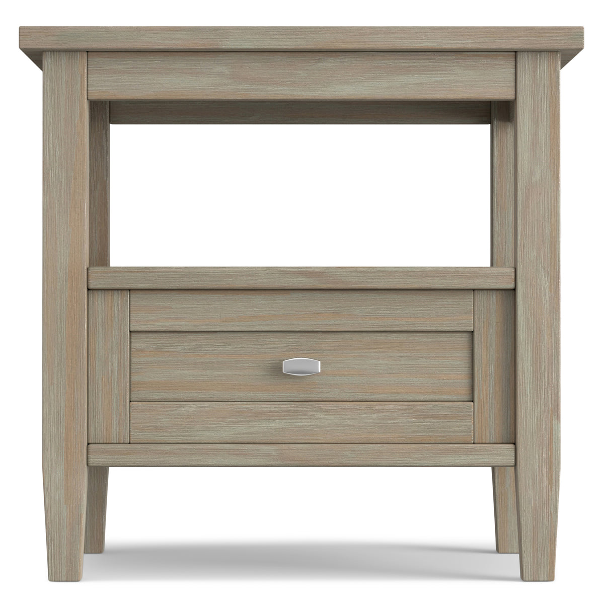 Distressed Grey | Warm Shaker End Table