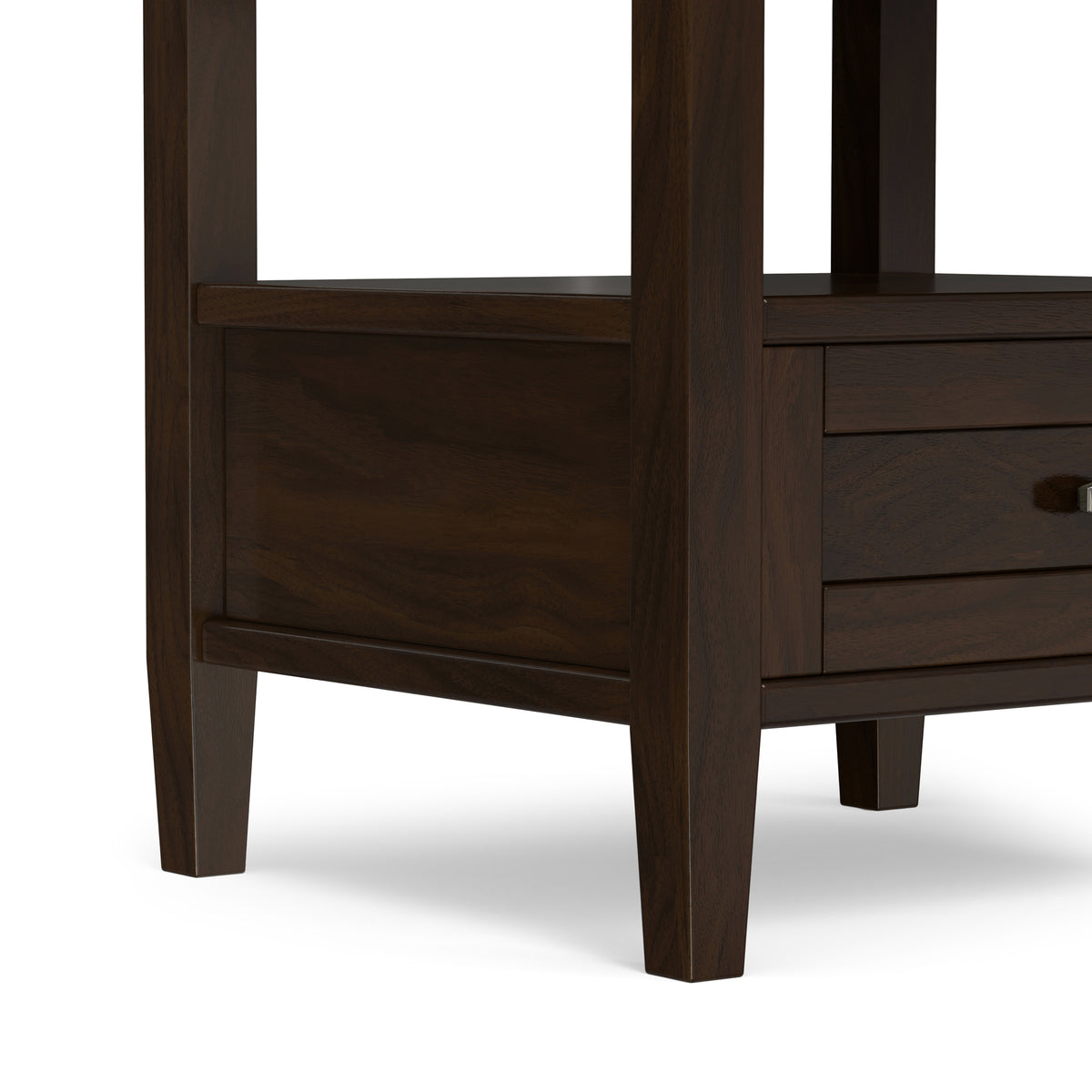 Brunette Brown | Warm Shaker End Table
