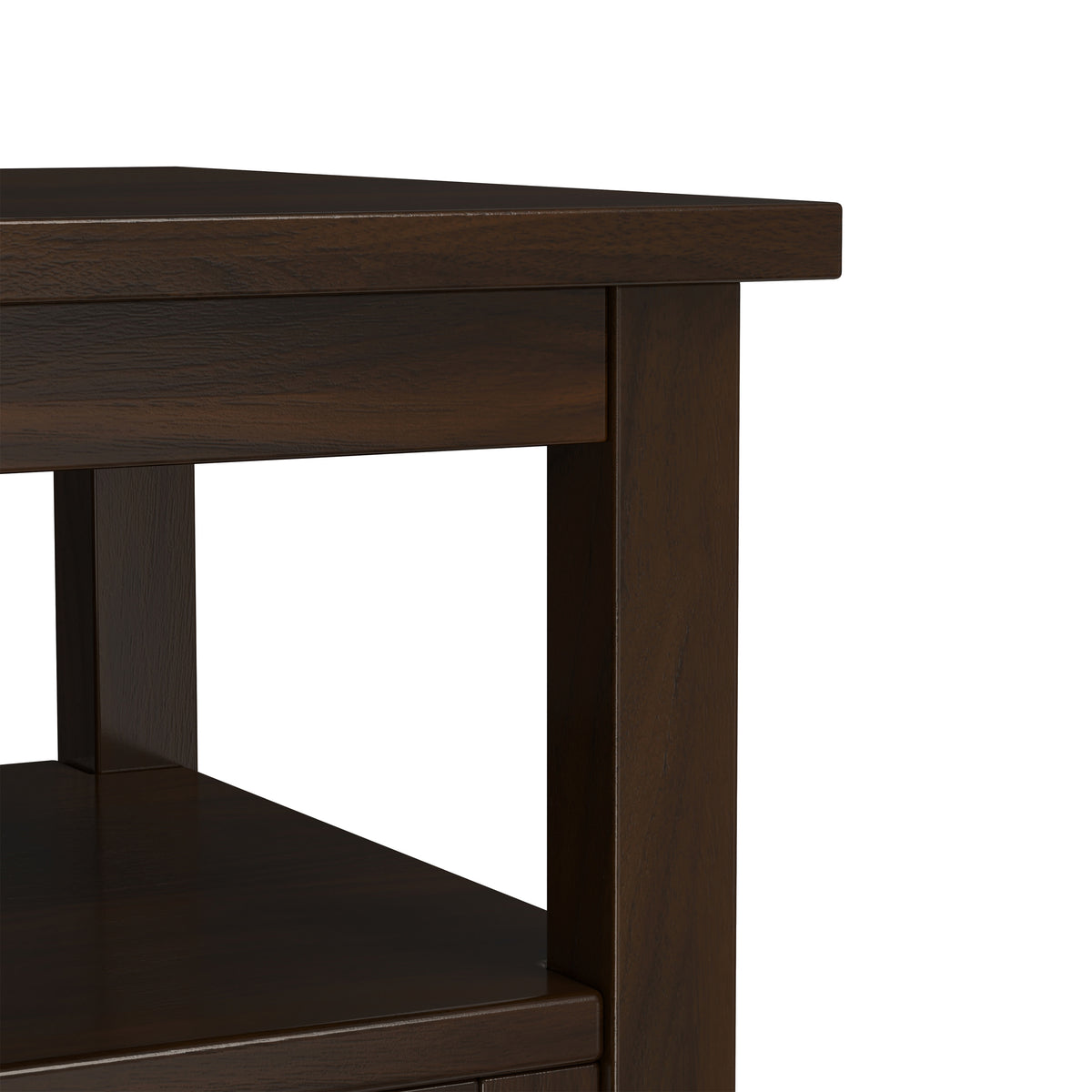 Brunette Brown | Warm Shaker End Table