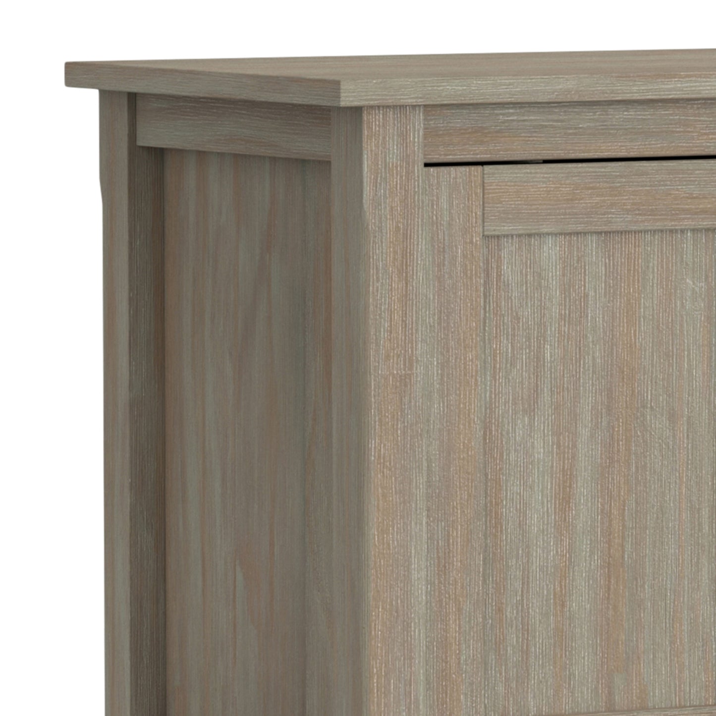 Distressed Grey | Warm Shaker 72 inch TV Media Stand