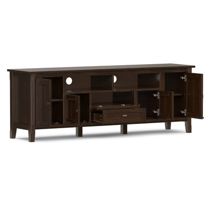 Brunette Brown | Warm Shaker 72 inch TV Media Stand