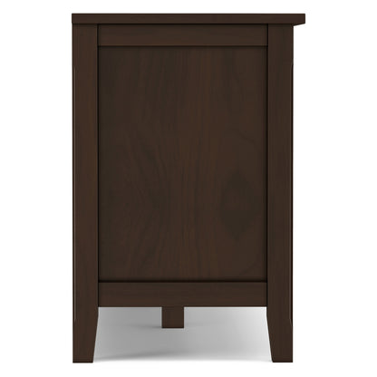 Brunette Brown | Warm Shaker 72 inch TV Media Stand