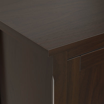 Brunette Brown | Warm Shaker 72 inch TV Media Stand