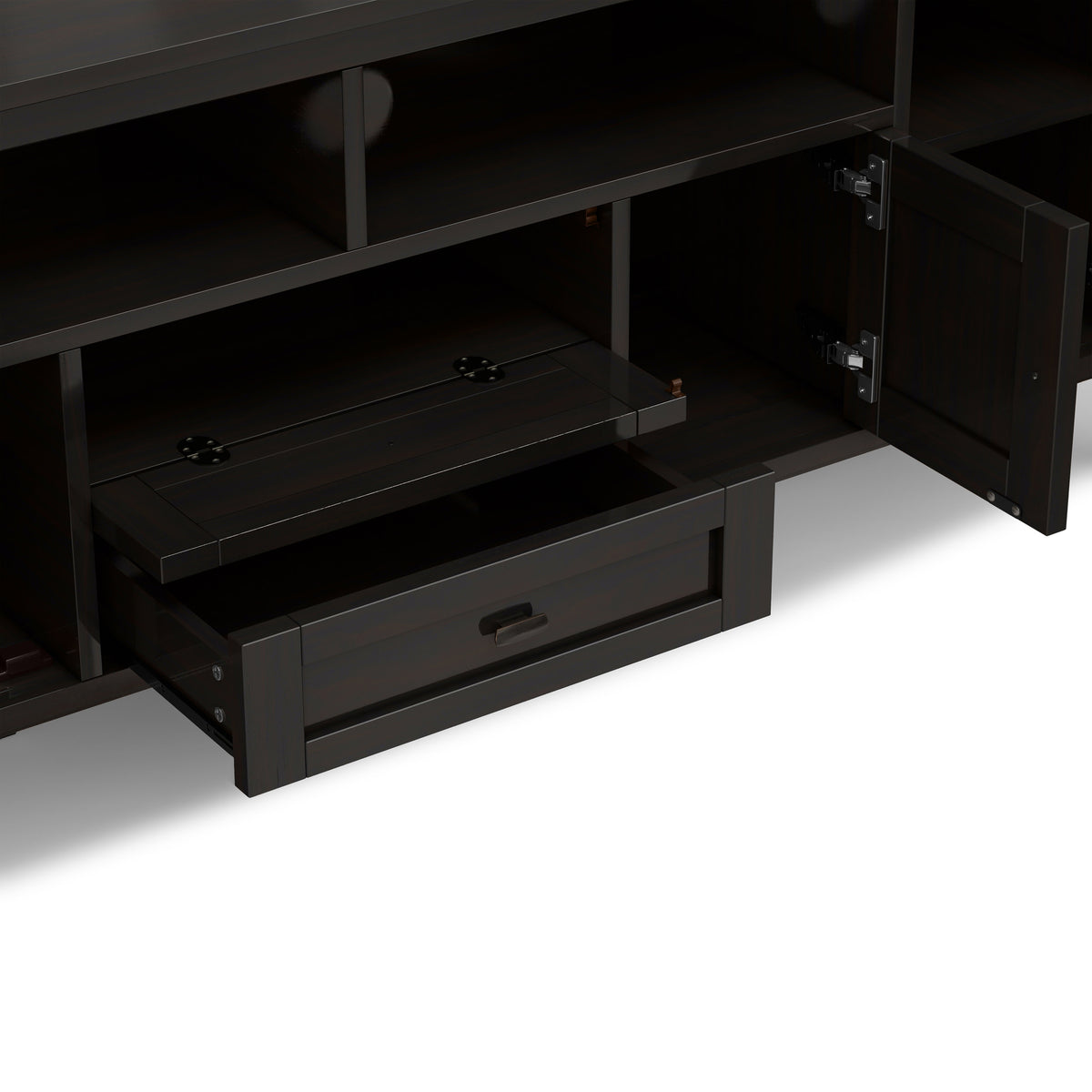 Hickory Brown | Warm Shaker 72 inch TV Media Stand