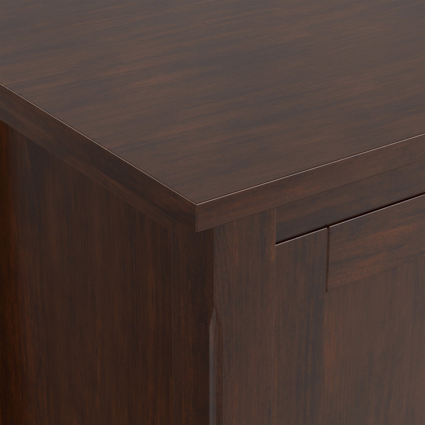 Russet Brown | Warm Shaker 72 inch TV Media Stand