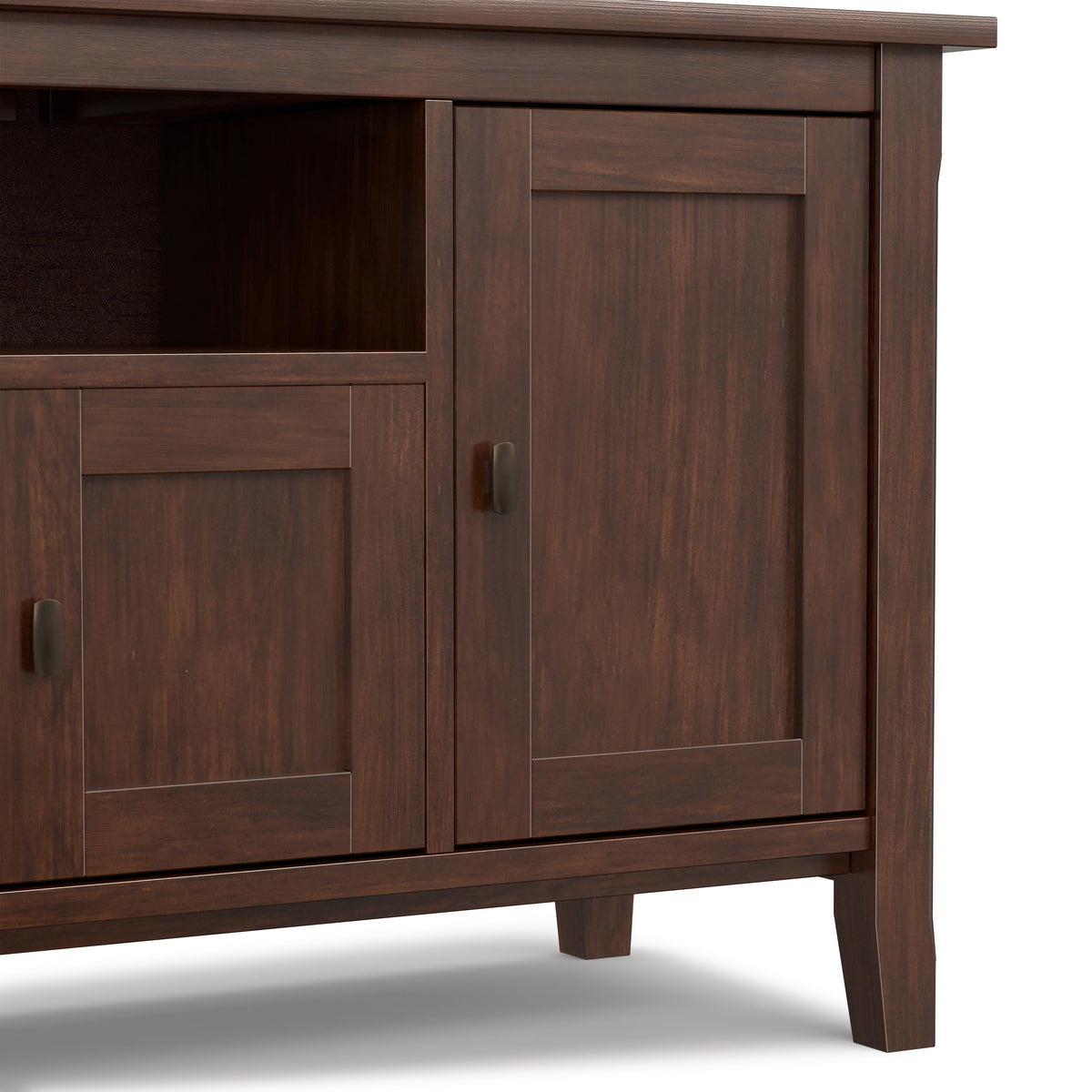 Russet Brown | Warm Shaker 72 inch TV Media Stand