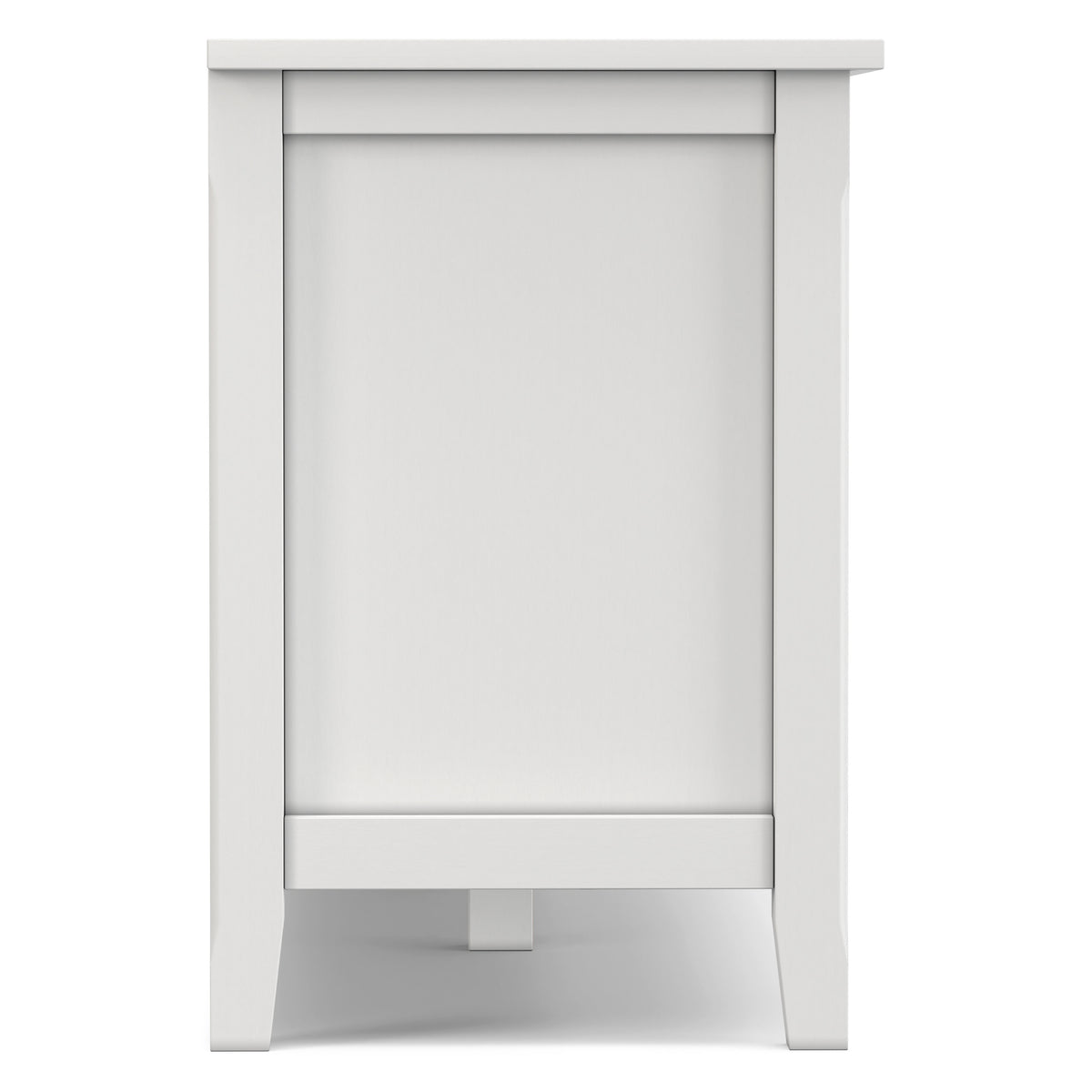 White | Warm Shaker 72 inch TV Media Stand