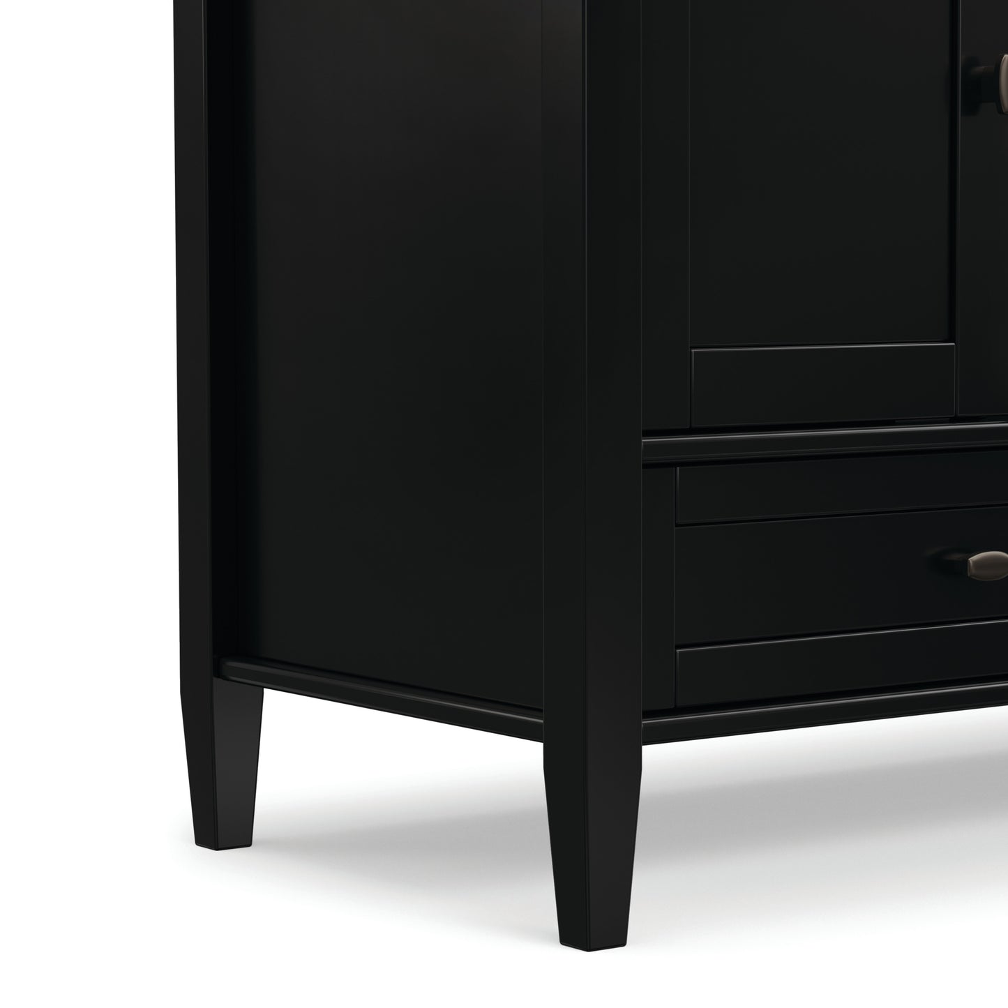 Black | Warm Shaker TV Media Stand