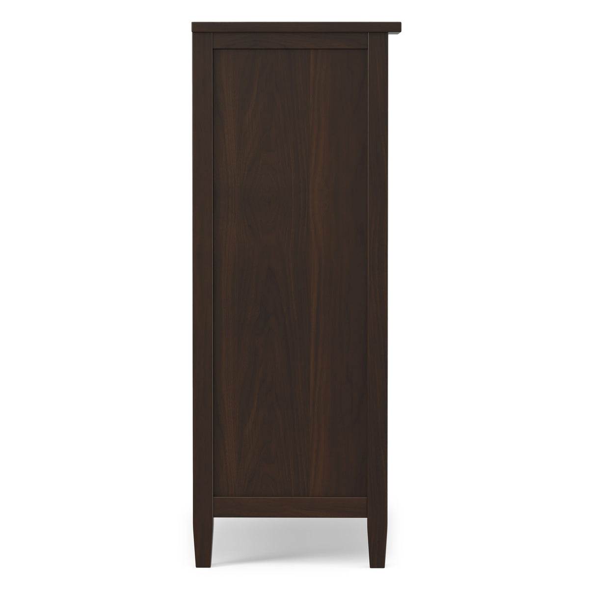 Brunette Brown | Warm Shaker Medium Storage Media Cabinet