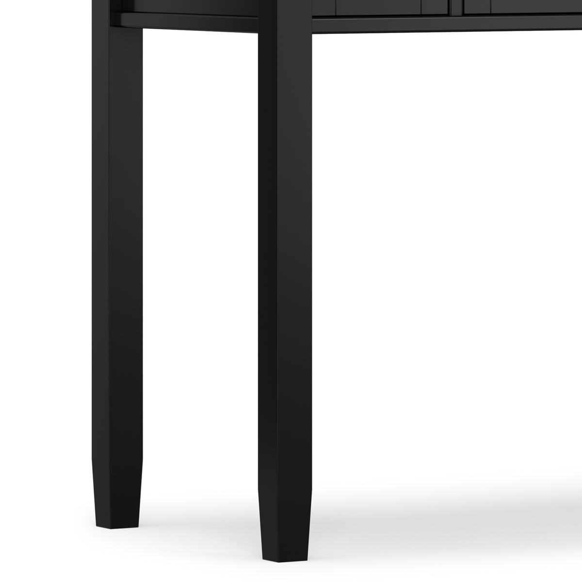Black | Warm Shaker 48 inch Desk