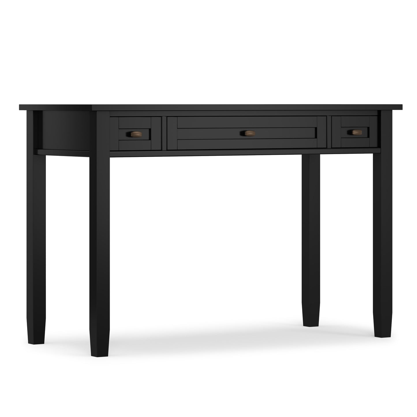 Black | Warm Shaker 48 inch Desk