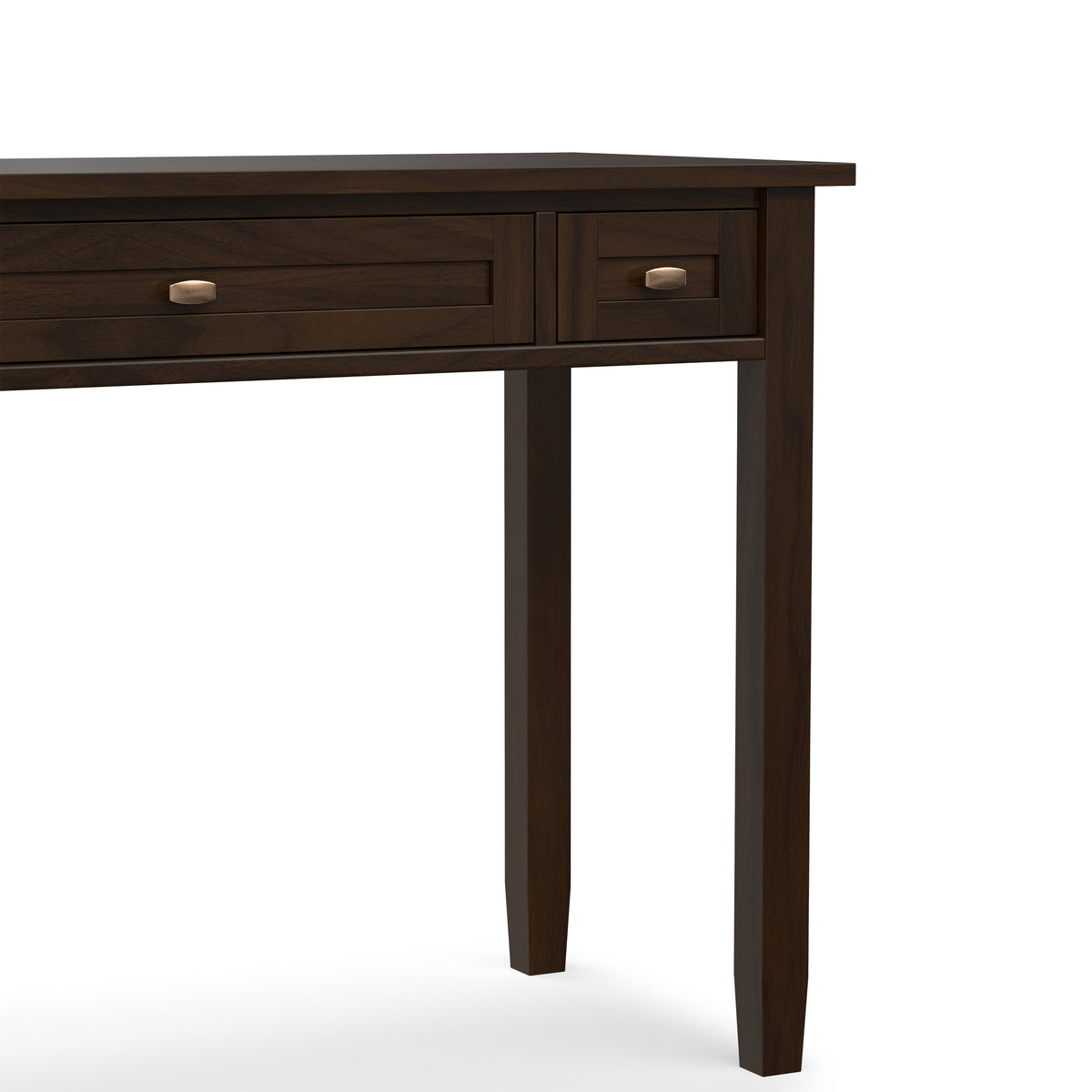 Brunette Brown | Warm Shaker 48 inch Desk