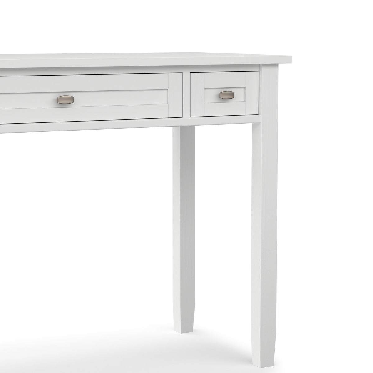 White | Warm Shaker 48 inch Desk