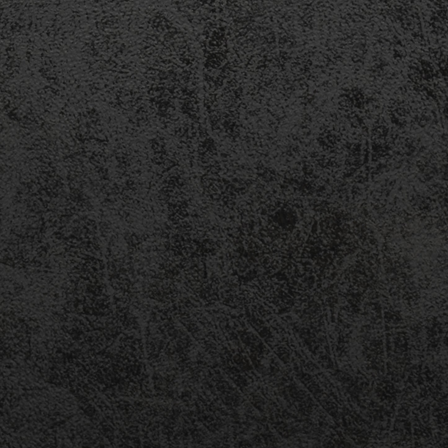 Distressed Black Distressed Vegan Leather | Avalon Table Ottoman in Distressed Vegan Leather