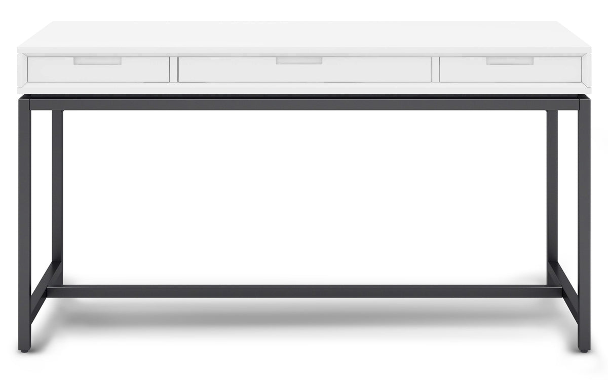 White | Banting 60 inch Desk and 30 inch Bookcase (Set of 2)