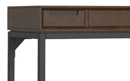Walnut Brown | Banting 48 inch Desk and 30 inch Bookcase