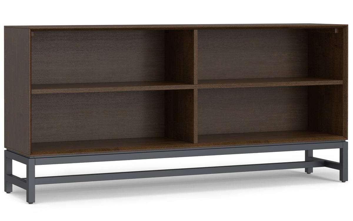 Walnut Brown | Banting 60 inch Desk and 64 inch Bookcase