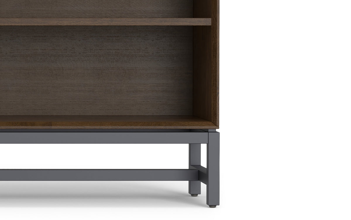 Walnut Brown | Banting 60 inch Desk and 64 inch Bookcase