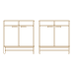 36 inch Storage Cabinet (Set of 2)