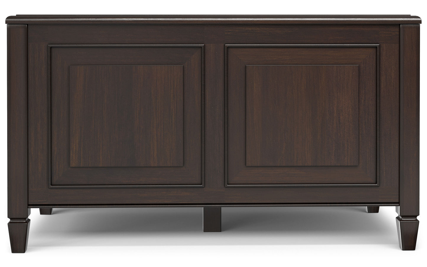 Dark Chestnut Brown | Connaught 36-inch Storage Bench and 40-inch Cabinet