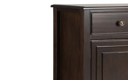 Dark Chestnut Brown | Connaught 36-inch Storage Bench and 40-inch Cabinet