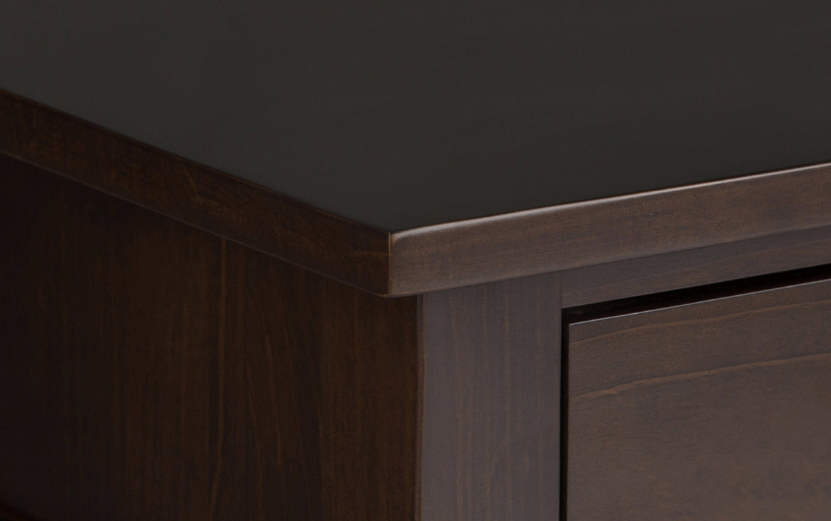 Brunette Brown | Carlton 24 inch Bedside Table (Set of 2)