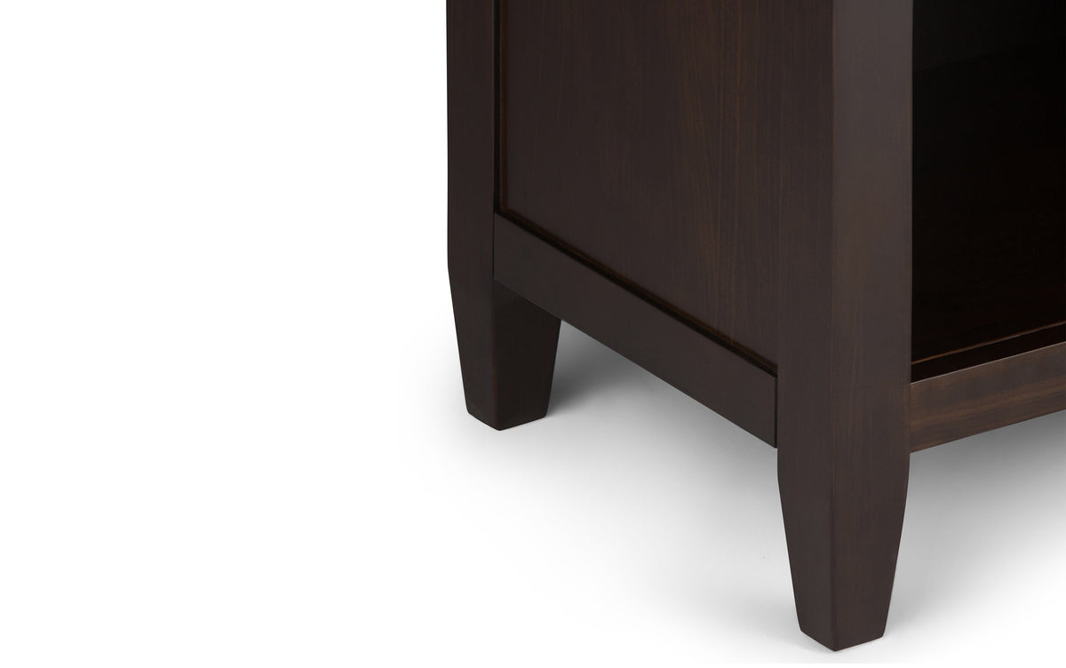 Brunette Brown | Carlton 24 inch Bedside Table (Set of 2)