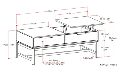 Banting Lift Top Coffee Table