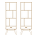 22 inch Bookcase (Set of 2)
