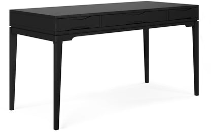 Black | Harper 60 inch Desk and 24 inch Bookcase