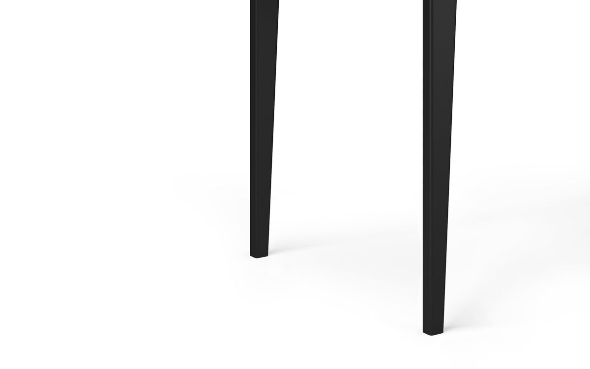 Black | Harper 60 inch Desk and 24 inch Bookcase