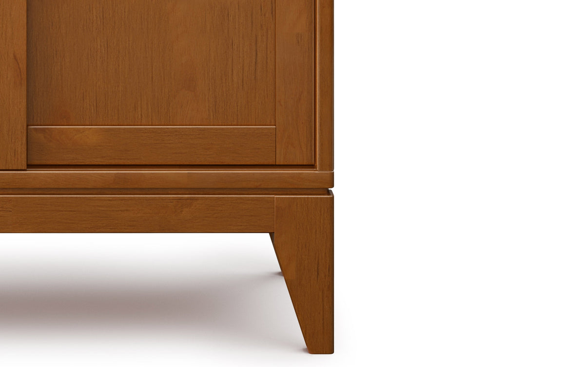 Teak Brown | Harper 30W Storage Cabinet with Doors Set of 2