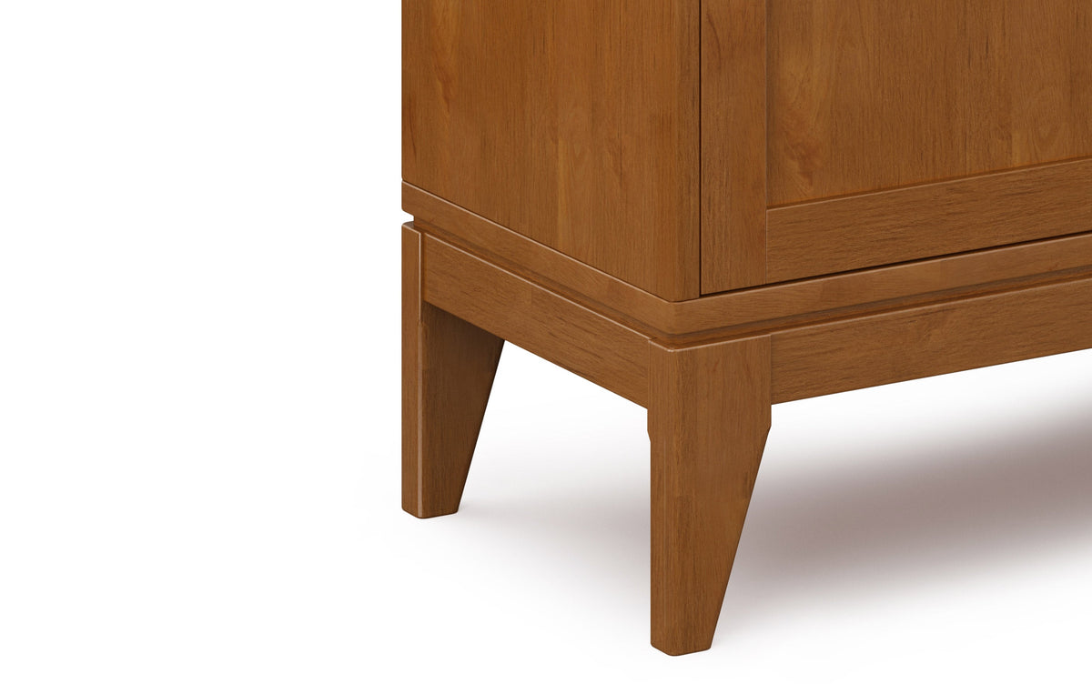 Teak Brown | Harper 30W Storage Cabinet with Doors Set of 2