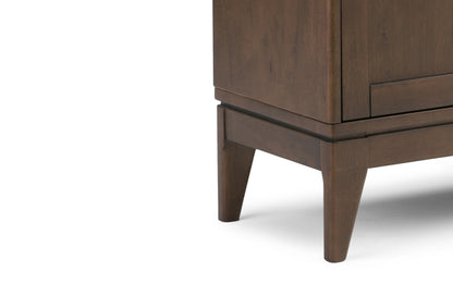 Walnut Brown | Harper 30W Storage Cabinet with Doors Set of 2