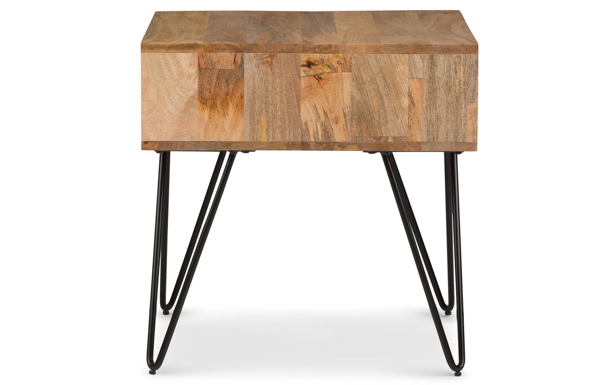 Natural | Hunter 48 inch Coffee Table with 22 inch End Tables (Set of 3)