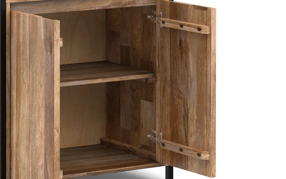 Kelsey 30 inch 5 Shelf Bookcase with Doors (Set of 2)