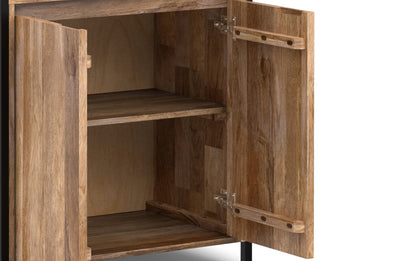 Kelsey 30 inch 5 Shelf Bookcase with Doors (Set of 2)