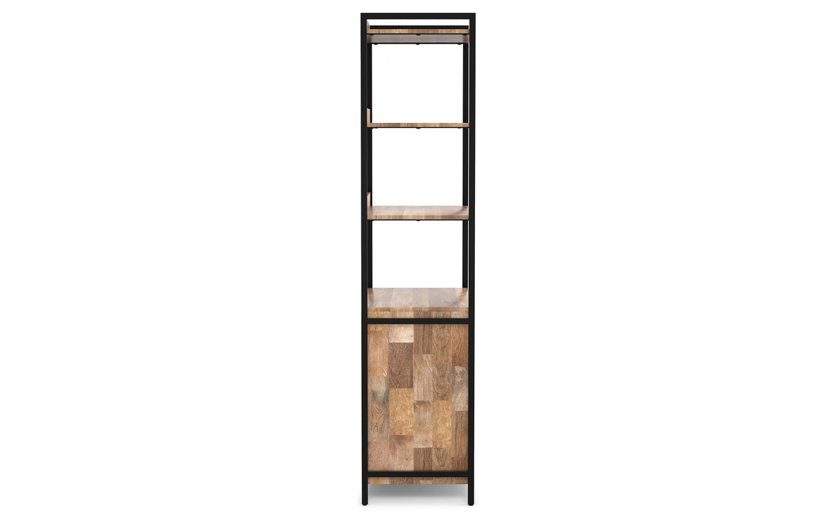 Kelsey 30 inch 5 Shelf Bookcase with Doors (Set of 2)