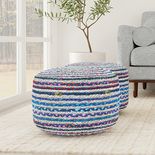 Round Poufs
