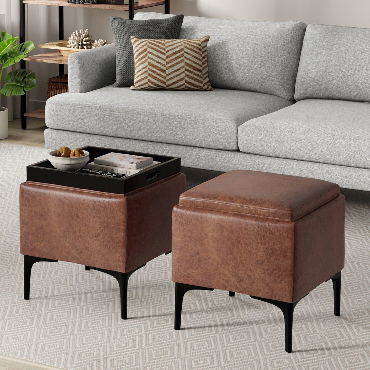 Small Ottomans