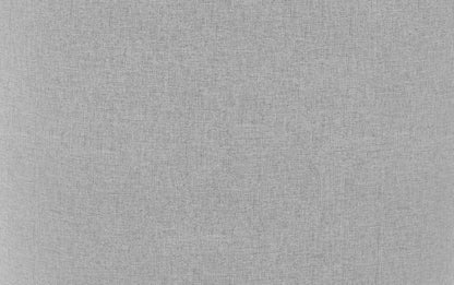 Light Grey Linen Style Fabric | Moore Small Ottoman in Linen