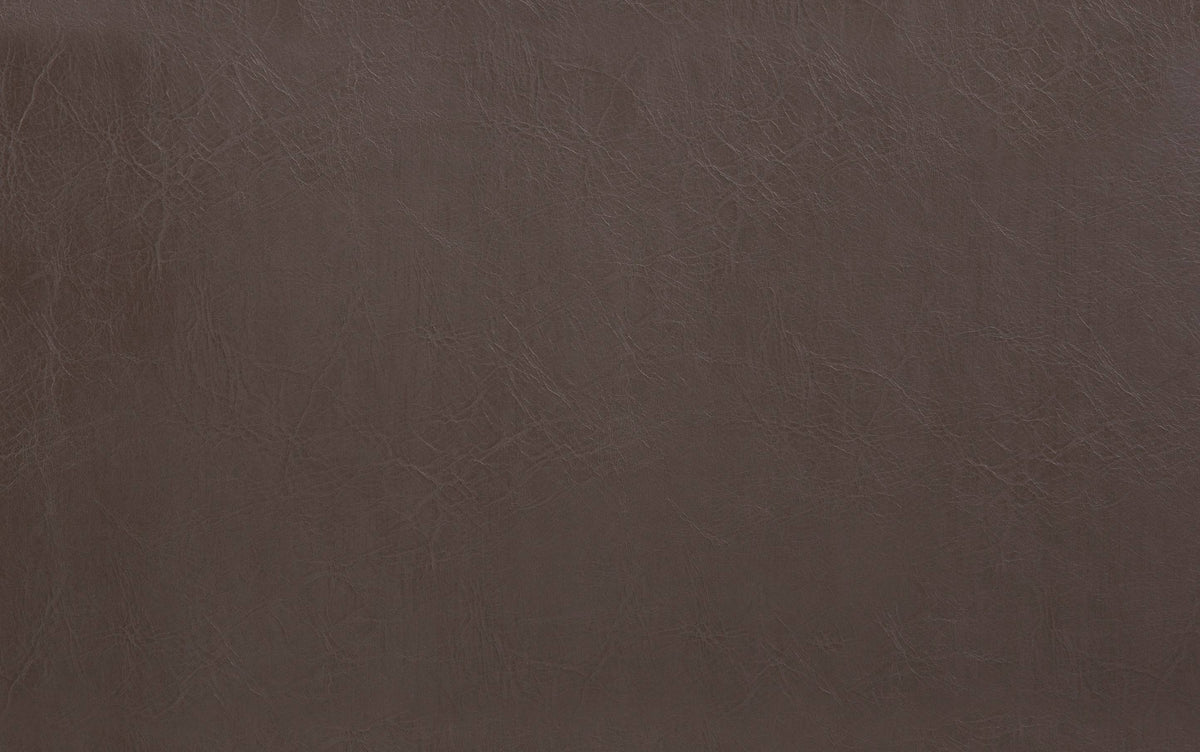Chocolate Brown Vegan Leather | Dover Square Vegan Leather Coffee Table Storage Ottoman