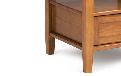 Light Golden Brown | Warm Shaker 36 inch Coffee Table with 20 inch End Tables (Set of 3)