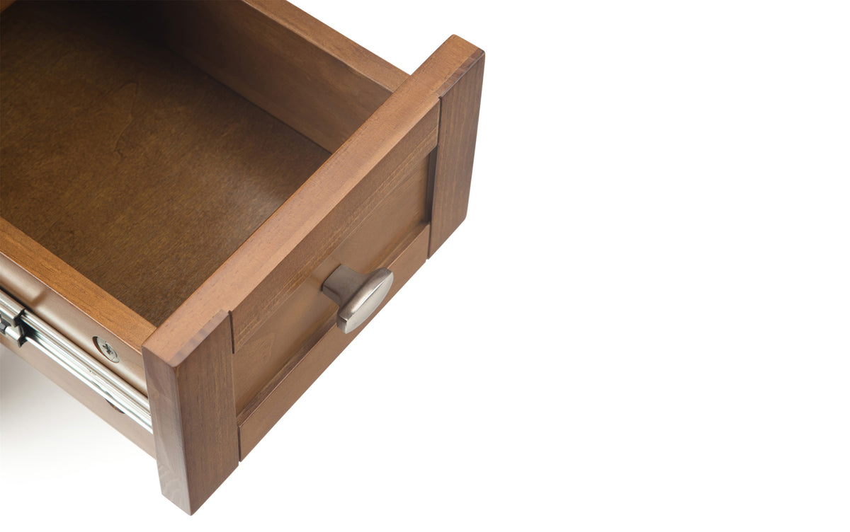 Light Golden Brown | Warm Shaker 48 inch Coffee Table with 14 inch End Tables (Set of 3)
