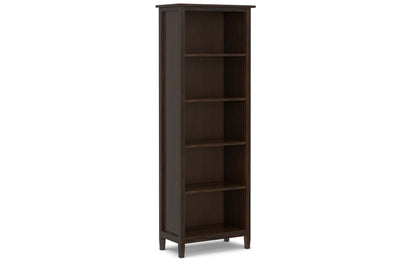 Brunette Brown | Warm Shaker 48 inch Desk and 26 inch Bookcase