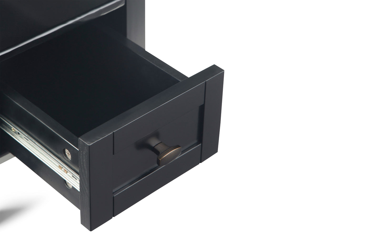 Black | Warm Shaker 14 inch Narrow End Table (Set of 2)