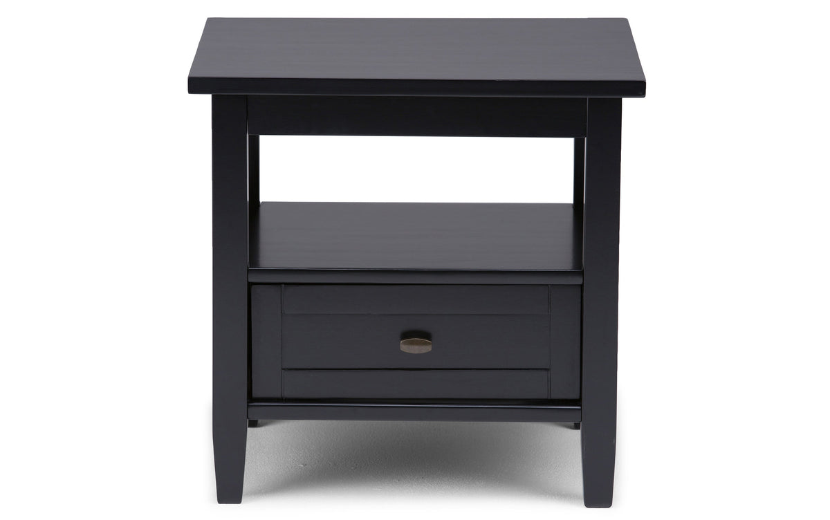 Black | Warm Shaker 20 inch End Table (Set of 2)