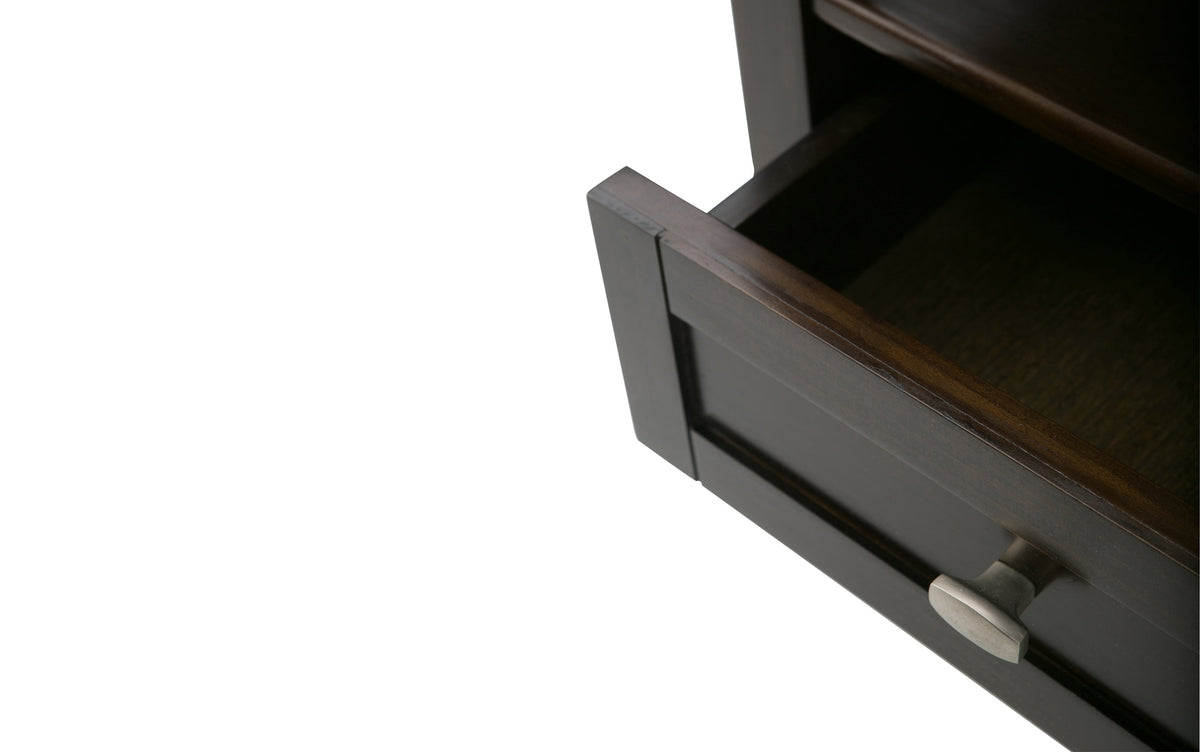 Brunette Brown | Warm Shaker 20 inch End Table (Set of 2)