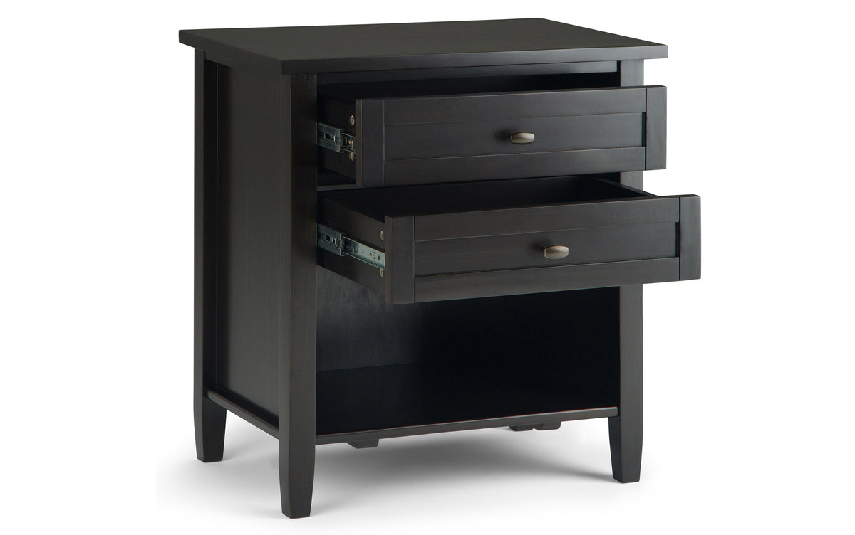 Hickory Brown | Warm Shaker 24 inch Night Stand (Set of 2)